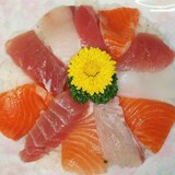 ✱おうちで簡単海鮮ちらし寿司✱